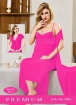 Classic Indian 2 Part Nightwear - Image 3