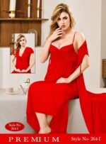 Classic Indian 2 Part Nightwear - Image 2