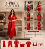 7 Part Nightwear - Image 5