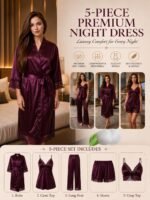 5 PIECE PREMIUM NIGHT WEAR