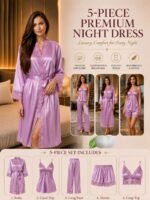 5 PIECE PREMIUM NIGHT WEAR - Image 6